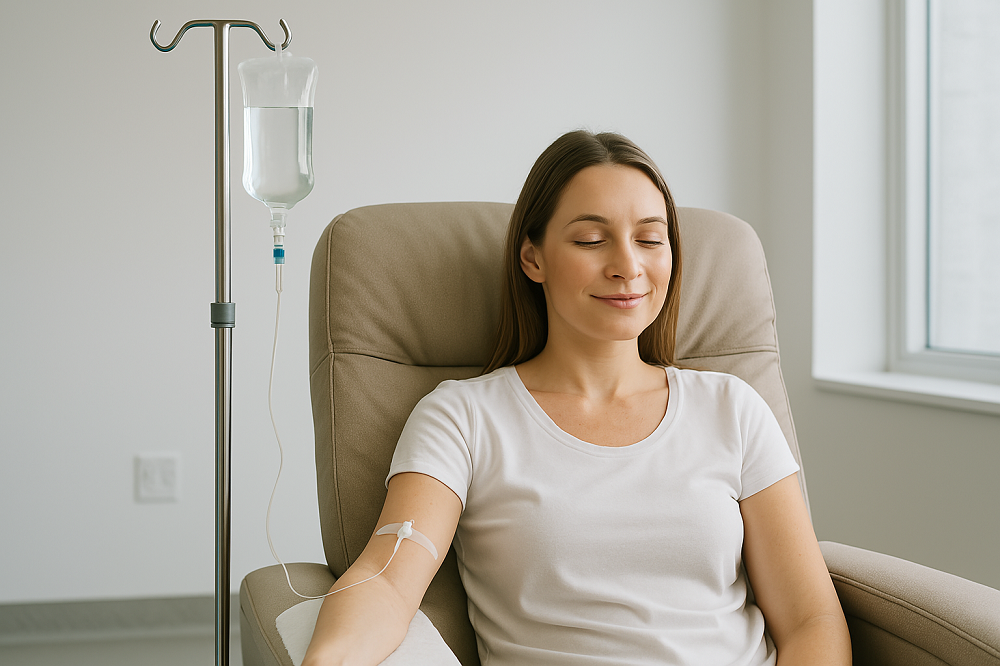 What Happens During an IV Drip at Home Session?